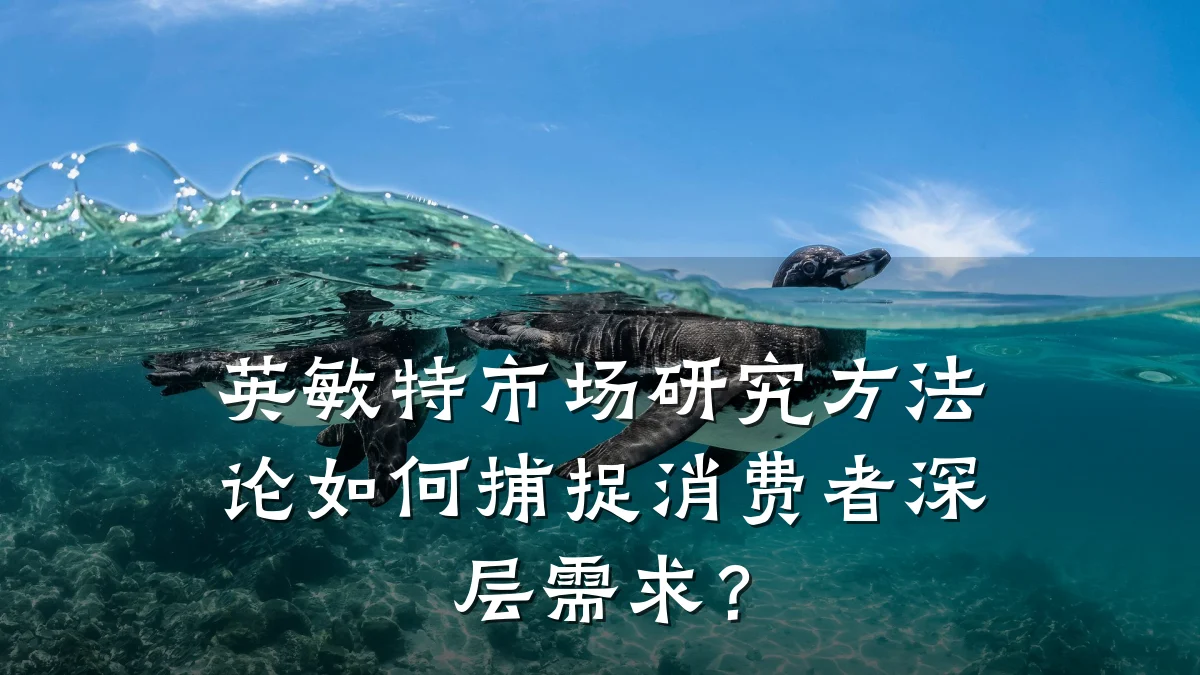 英敏特市场研究方法论如何捕捉消费者深层需求？