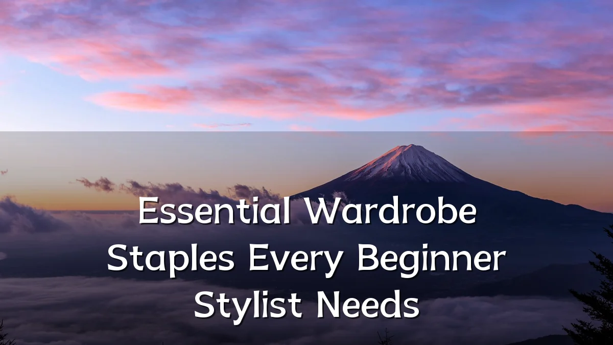 Essential Wardrobe Staples Every Beginner Stylist Needs