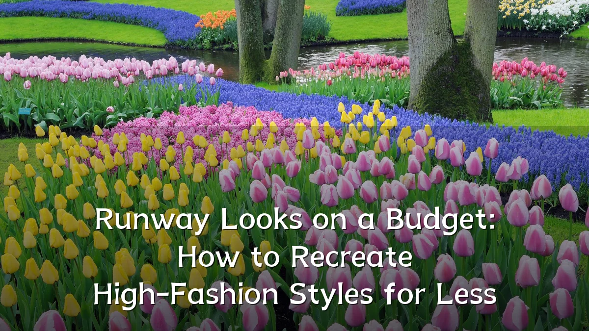 Runway Looks on a Budget: How to Recreate High-Fashion Styles for Less