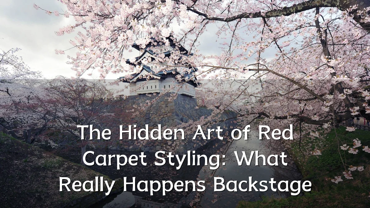 The Hidden Art of Red Carpet Styling: What Really Happens Backstage
