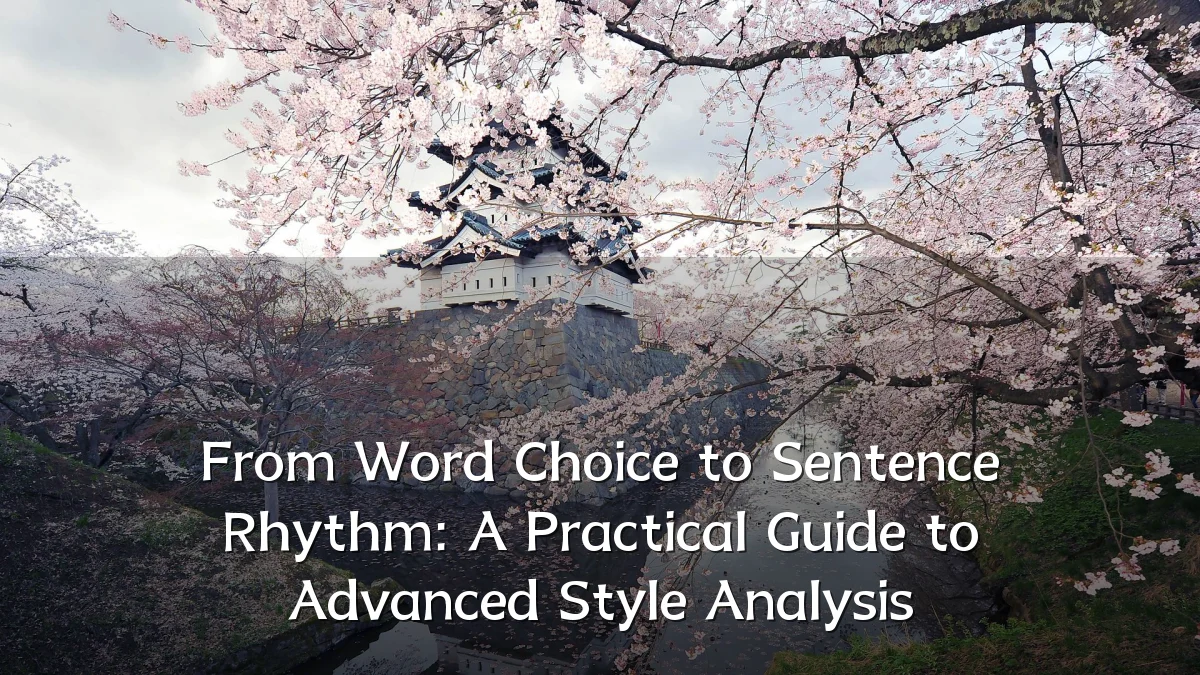 From Word Choice to Sentence Rhythm: A Practical Guide to Advanced Style Analysis