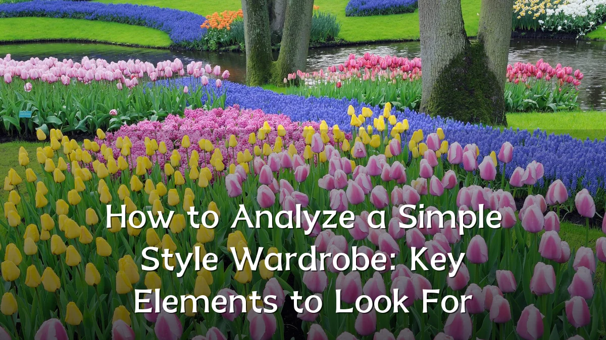 How to Analyze a Simple Style Wardrobe: Key Elements to Look For
