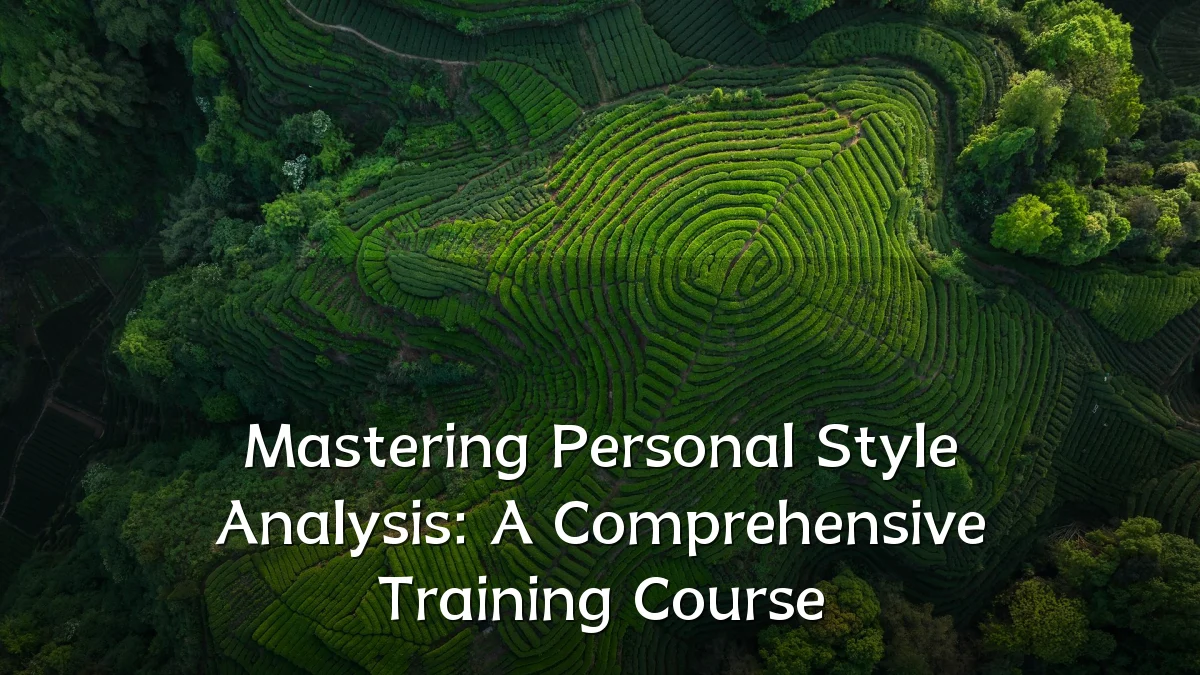 Mastering Personal Style Analysis: A Comprehensive Training Course