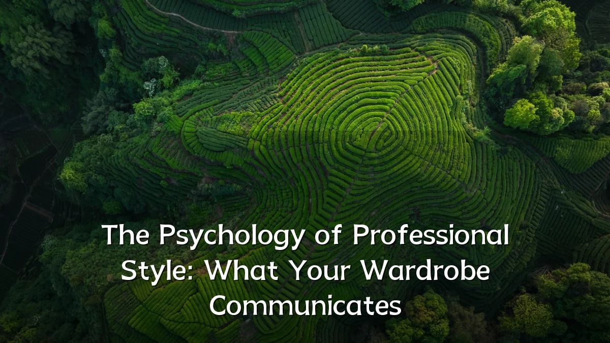 The Psychology of Professional Style: What Your Wardrobe Communicates