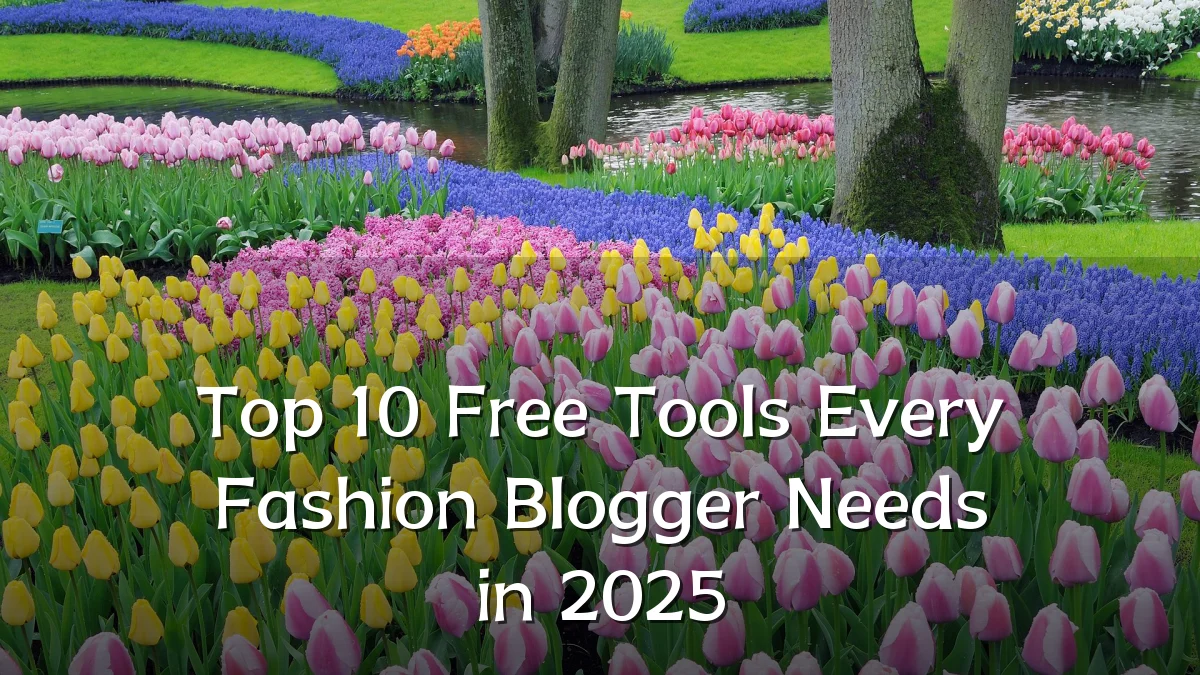 Top 10 Free Tools Every Fashion Blogger Needs in 2025